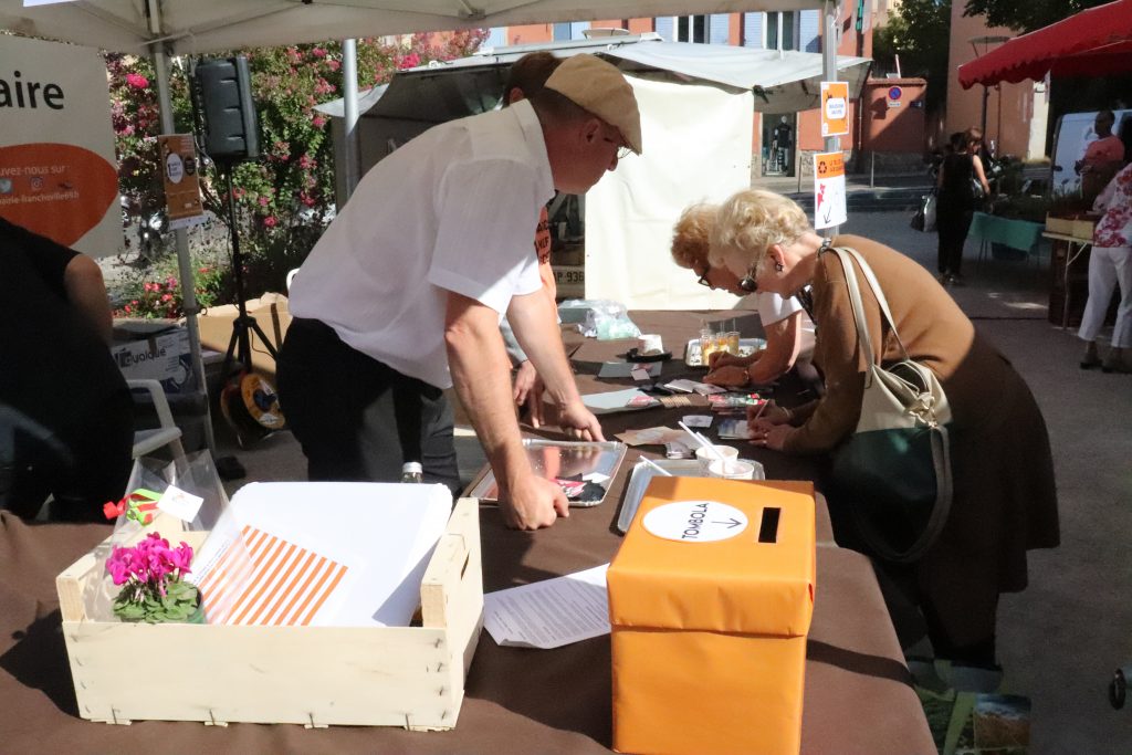 Tirage au sort. Mardi 18 septembre, place du Châter