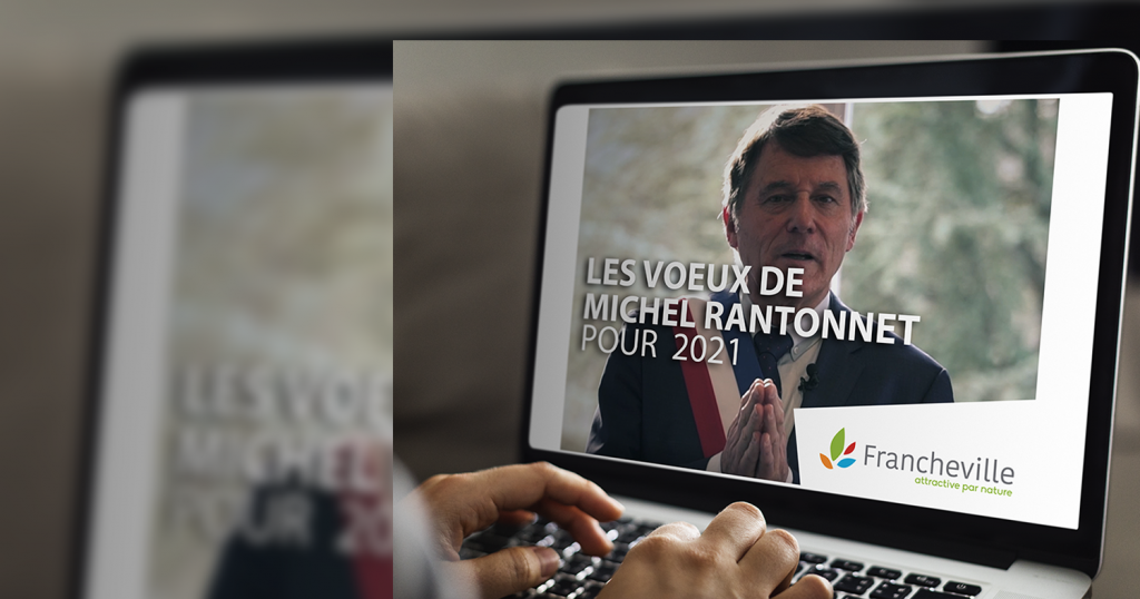 Les voeux de Michel Rantonnet, maire de Francheville, pour 2021
