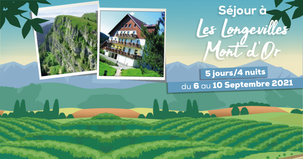 Séjour à Longevilles-Mont-d'Or du 6 au 10 septembre 2021