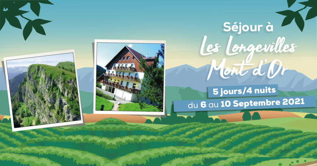 Séjour à Longevilles-Mont-d'Or du 6 au 10 septembre 2021